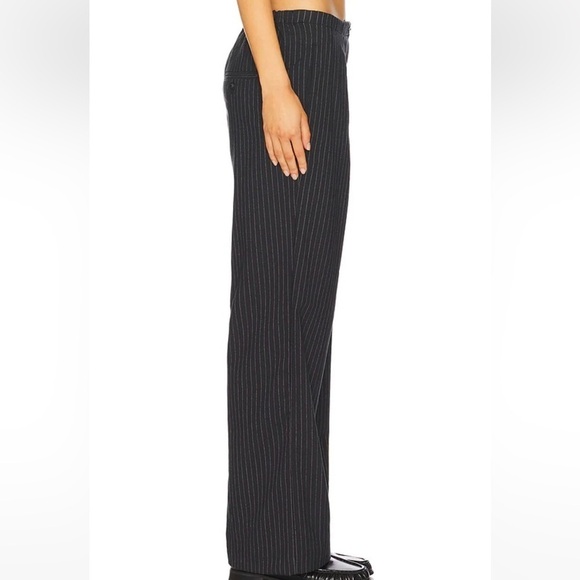 NWOT Free People Tyler Menswear Pinstripe Trouser Pants - Picture 7 of 15